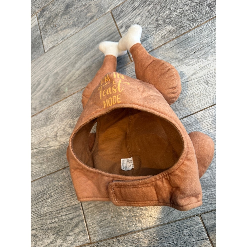 Turkey Dog Hat L / XL I'm In Feast Mode Thanksgiving Halloween Costume Party